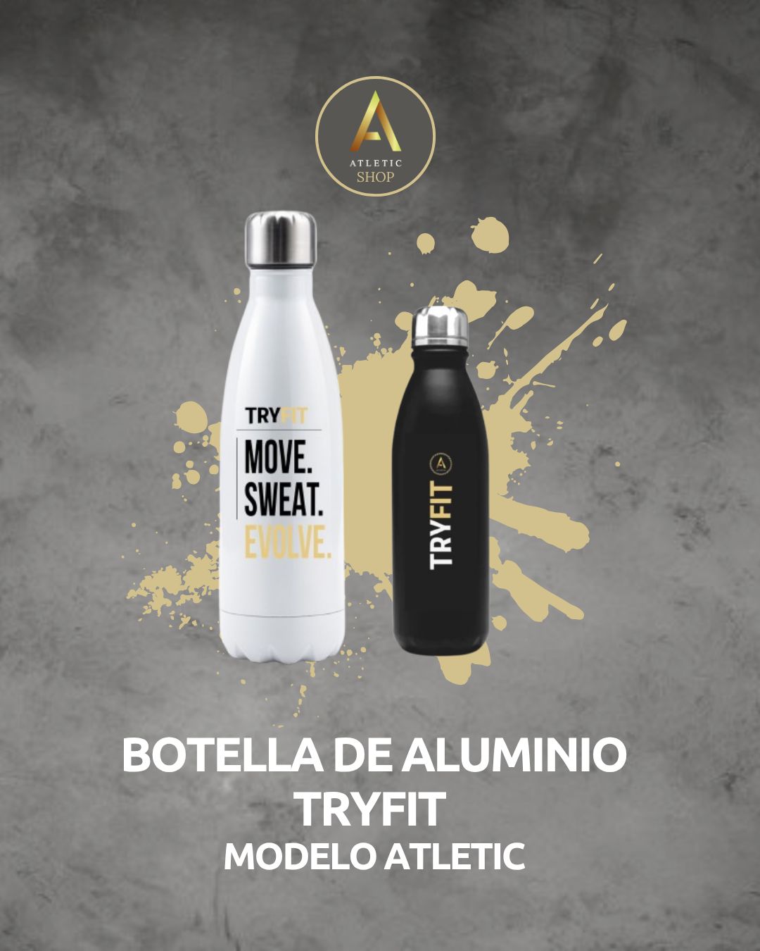 Botella de Aluminio Tryfit