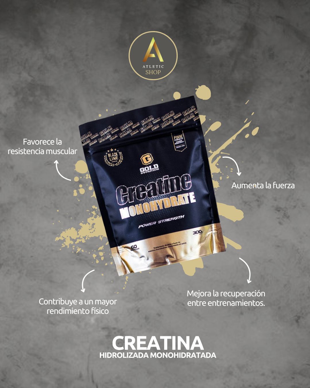 Creatina Monohidratada Gold