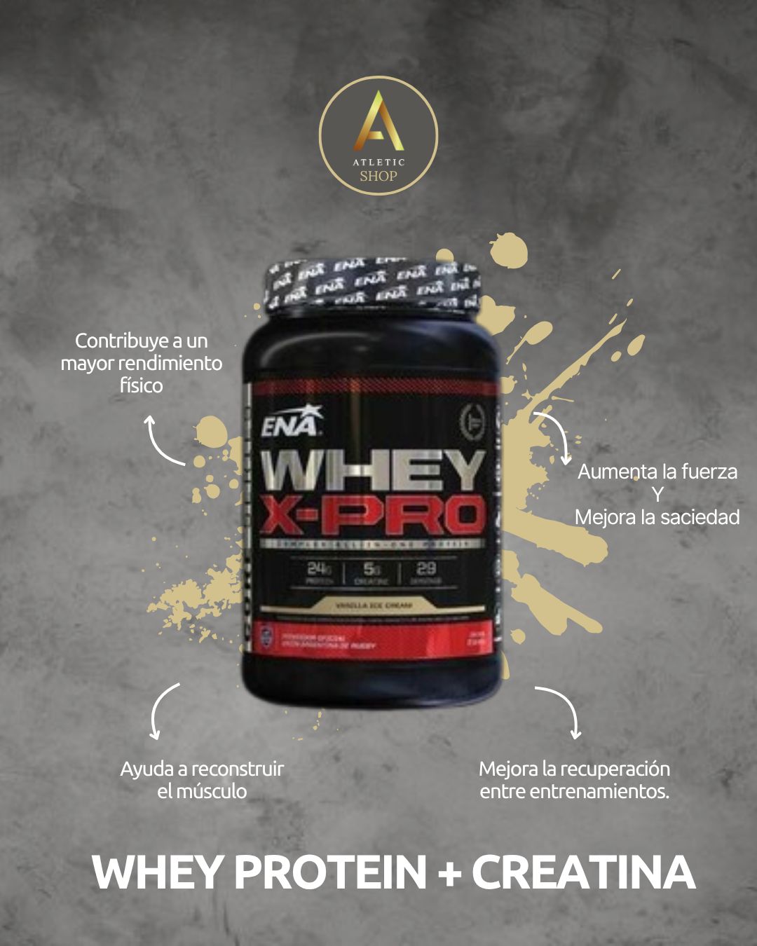 Whey X-Pro + Creatina