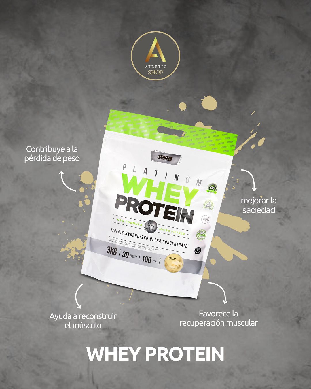 Whey Protein Platinum 3kg
